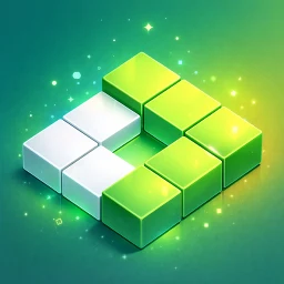 Cubic Puzzle: 色塗りブロックパズル icon