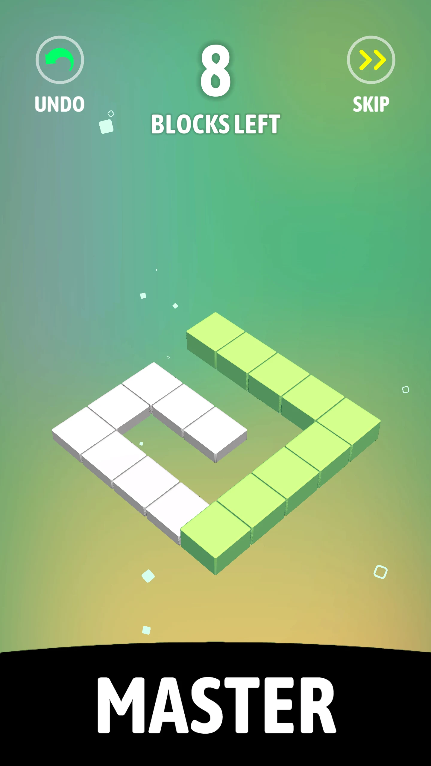 Cubic Puzzle - Color Cube Run screenshot
