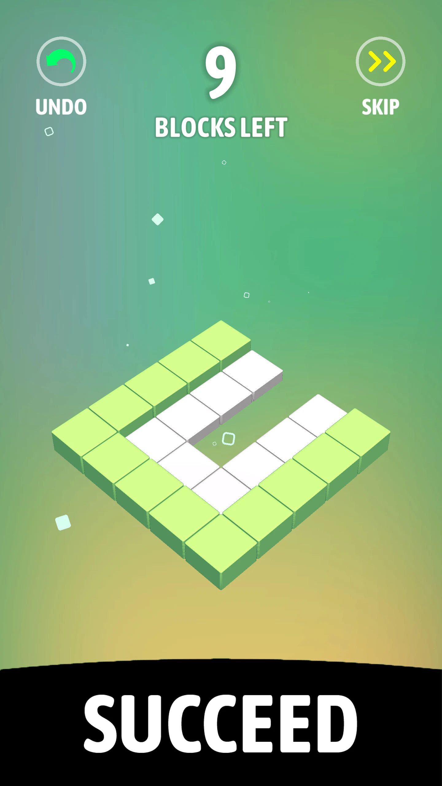 Cubic Puzzle - Color Cube Run screenshot